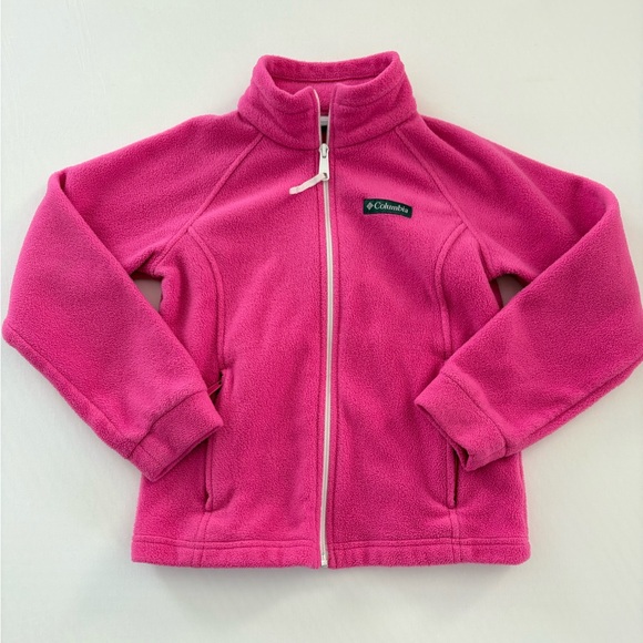 Columbia Other - Girls Pink Columbia Fleece Jacket